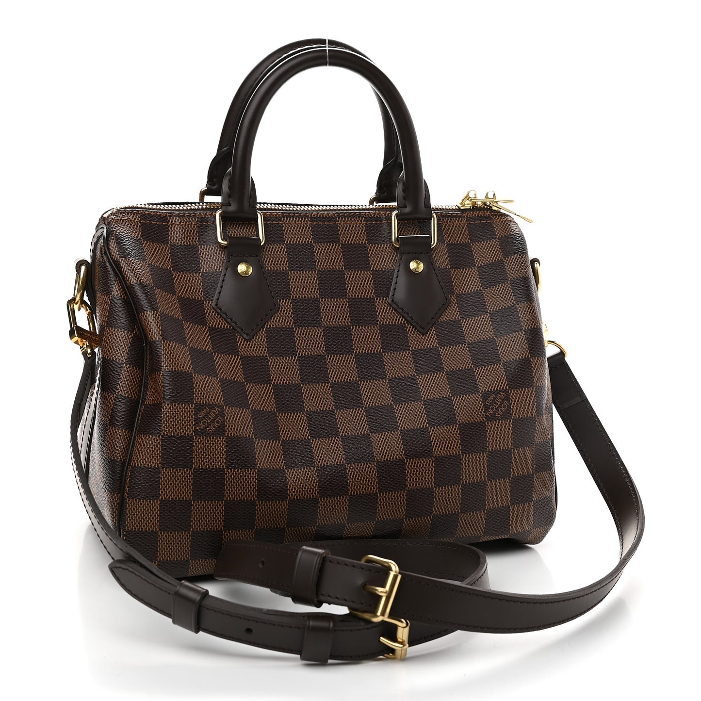 Damier Ebene Speedy Bandouliere 25