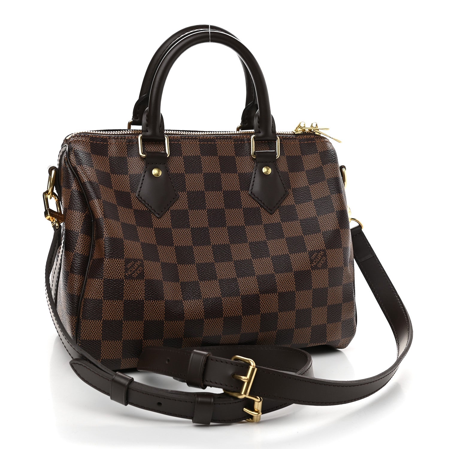 Louis Vuitton Damier Ebene Speedy Bandouliere 25 3 of 9