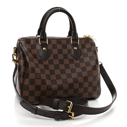 Louis Vuitton Damier Ebene Speedy Bandouliere 25 3 of 9