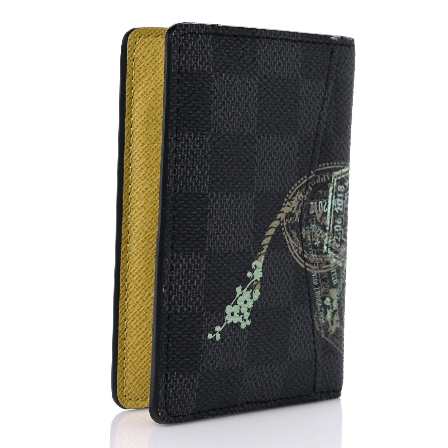Louis Vuitton Damier Graphite Stamps Pocket Organizer NM 3 of 10