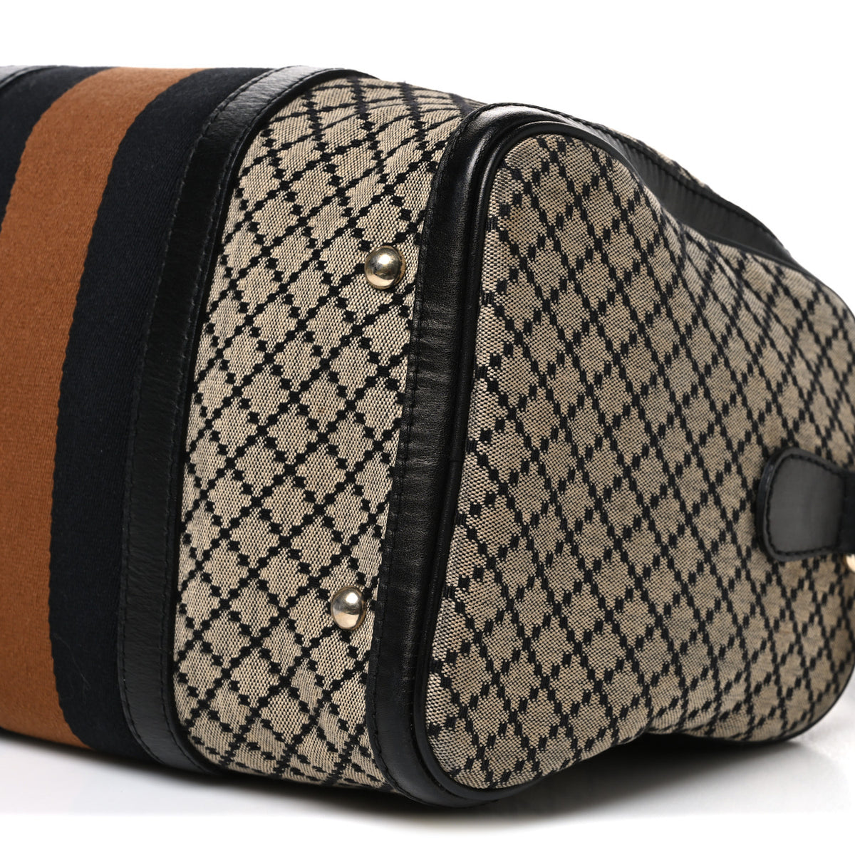 Diamante Vintage Web Medium Boston Black