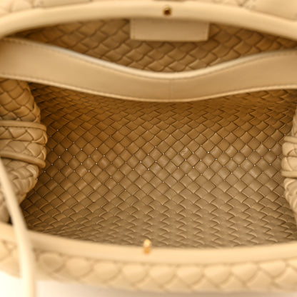 Bottega Veneta Nappa Intrecciato Padded The Handle Tote Porridge 6 of 11