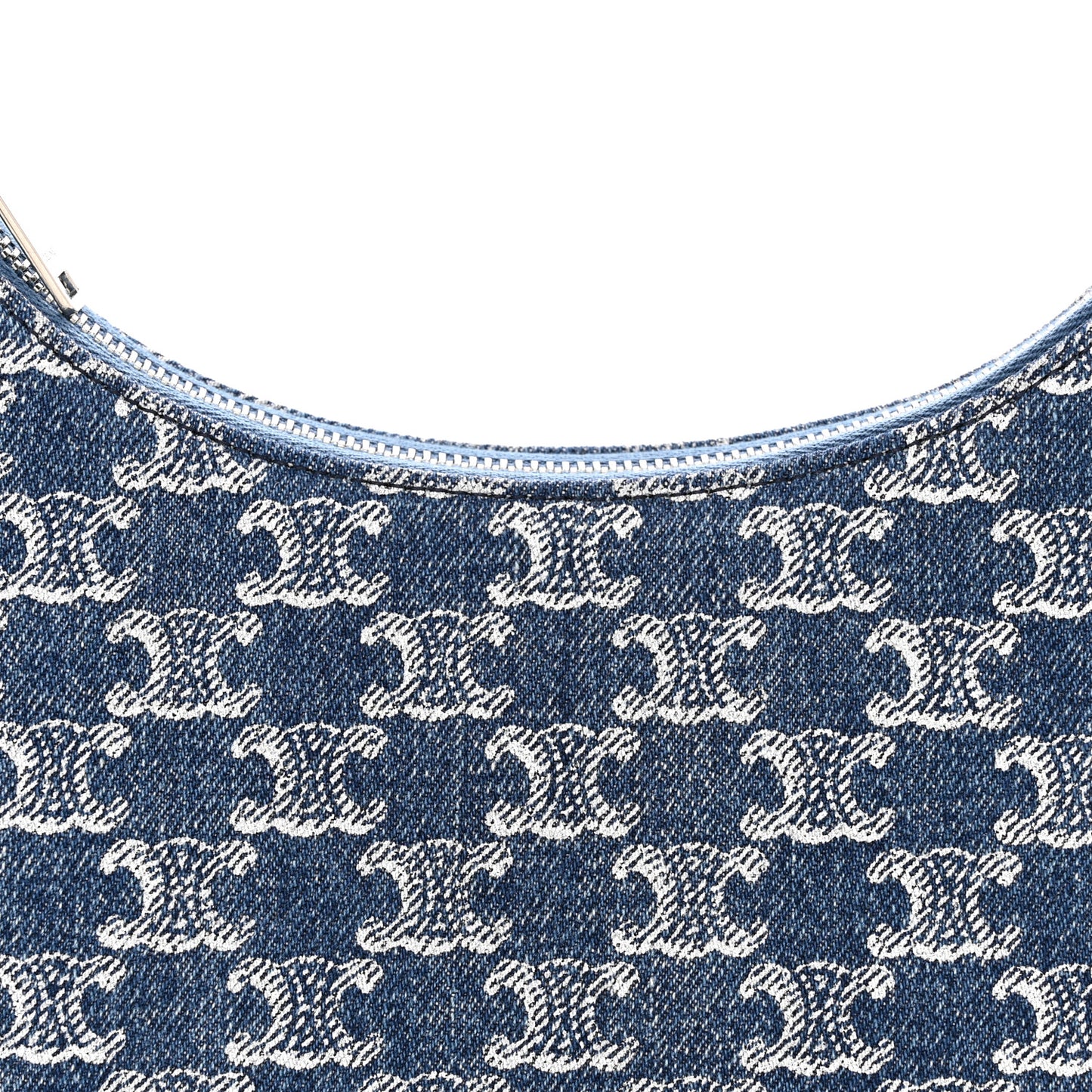 Denim Triomphe Ava Shoulder Bag Blue