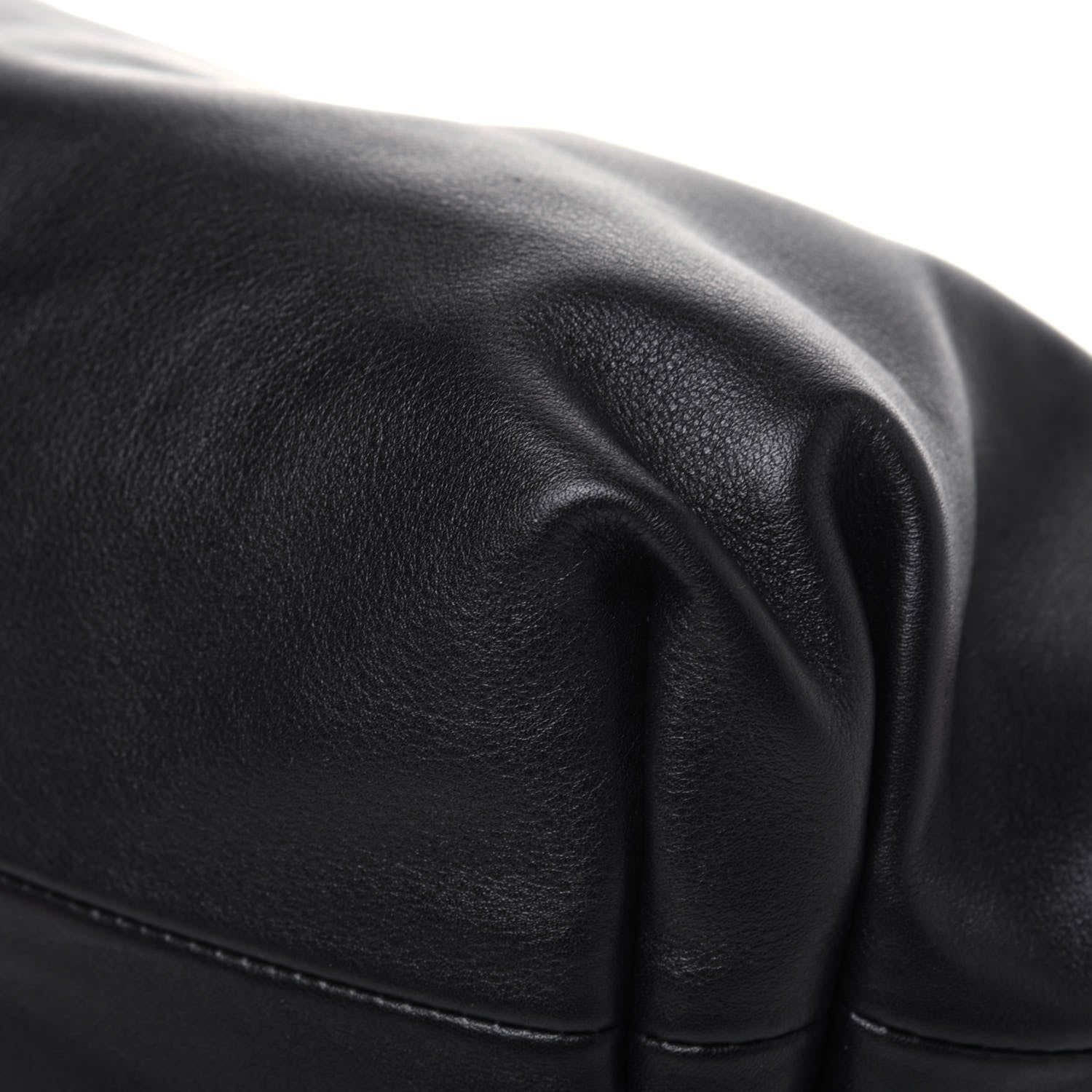 Bottega Veneta Calfskin The Pouch Chain Black 10 of 11