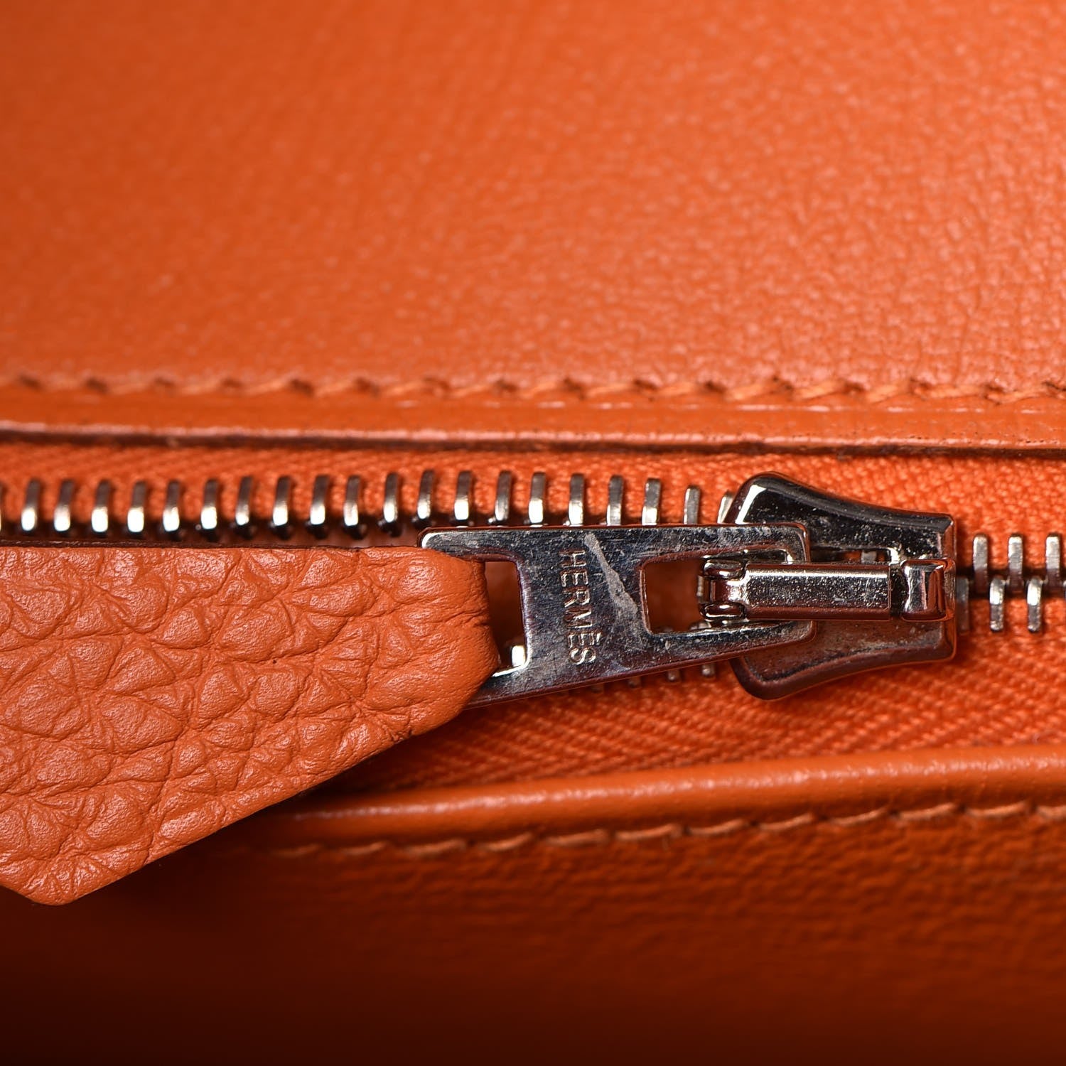 Hermes Togo Birkin 35 Orange 16 of 42