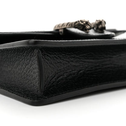 Gucci Jacquard Black Denim GG Monogram Super Mini Dionysus Shoulder Bag Black Ivory 8 of 10