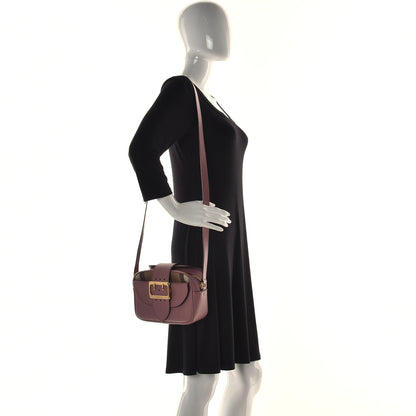 Burberry Soft Grain Calfskin Small Zip Crossbody Bag Dusty Pink 2 of 11