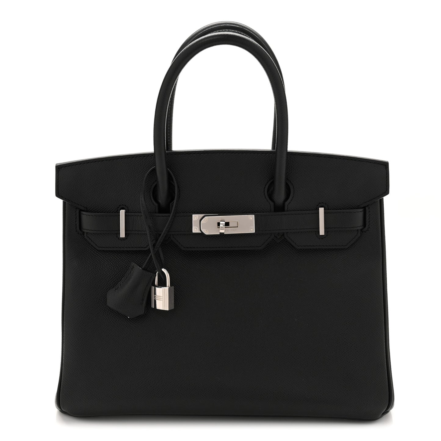 Epsom Birkin 30 Black