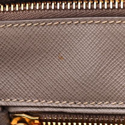 Prada Saffiano Small Galleria Double Zip Tote Argilla 12 of 29