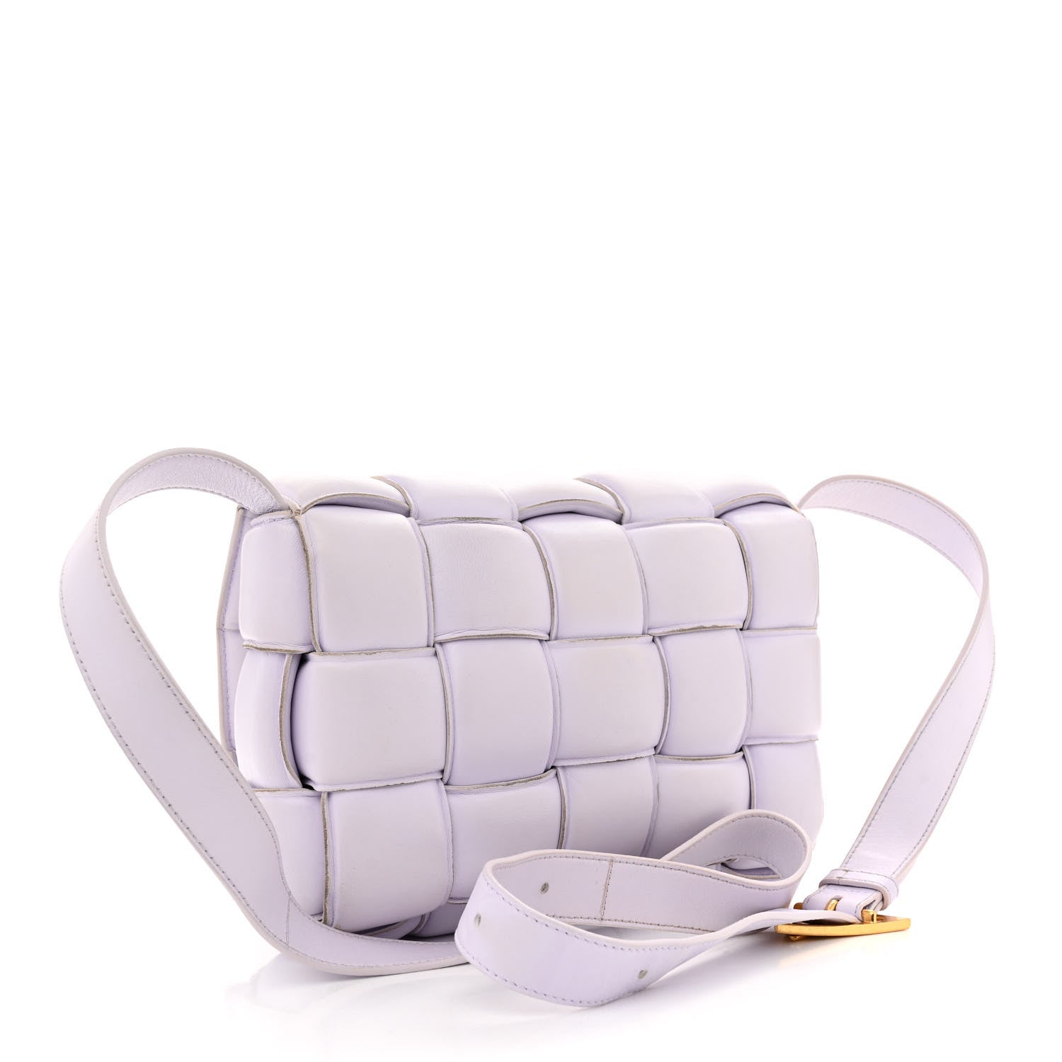 Bottega Veneta Nappa Maxi Intreccio Padded Cassette Crossbody Bag Mirth Washed 3 of 16