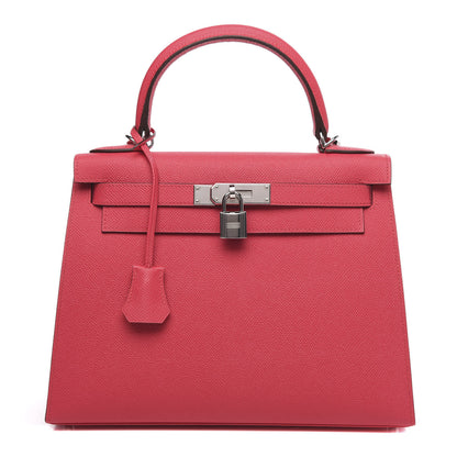 Hermes Epsom Kelly Sellier 28 Rose Extreme 1 of 10