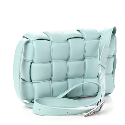 Bottega Veneta Nappa Maxi Intreccio Padded Cassette Crossbody Bag Ice 3 of 8