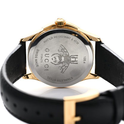 Gucci Stainless Steel Calfskin 38mm G-Timeless Quartz Watch Coral 4 of 6