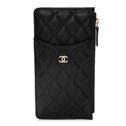 Chanel Caviar Quilted Classic iPhone Pouch Black 1 of 9