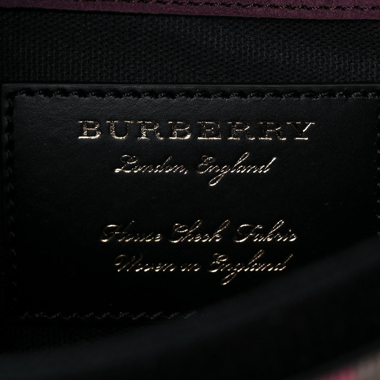 Burberry Derby Calfskin House Check Small Macken Crossbody Bag Tan 6 of 16