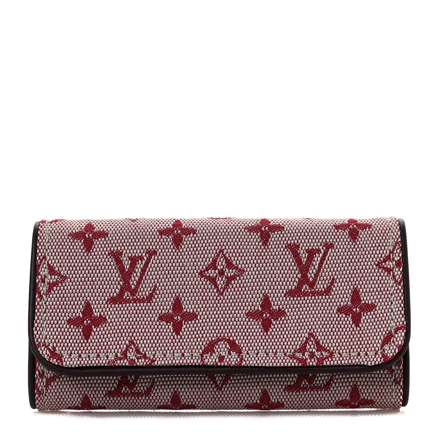 Monogram 4 Key Multicles Holder Cherry