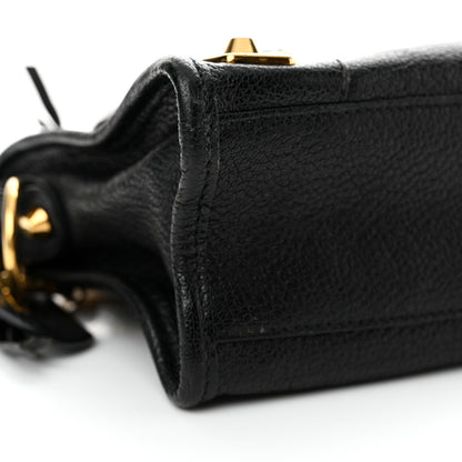 Balenciaga Chevre Gold Metallic Edge Hardware Mini City Black 15 of 16