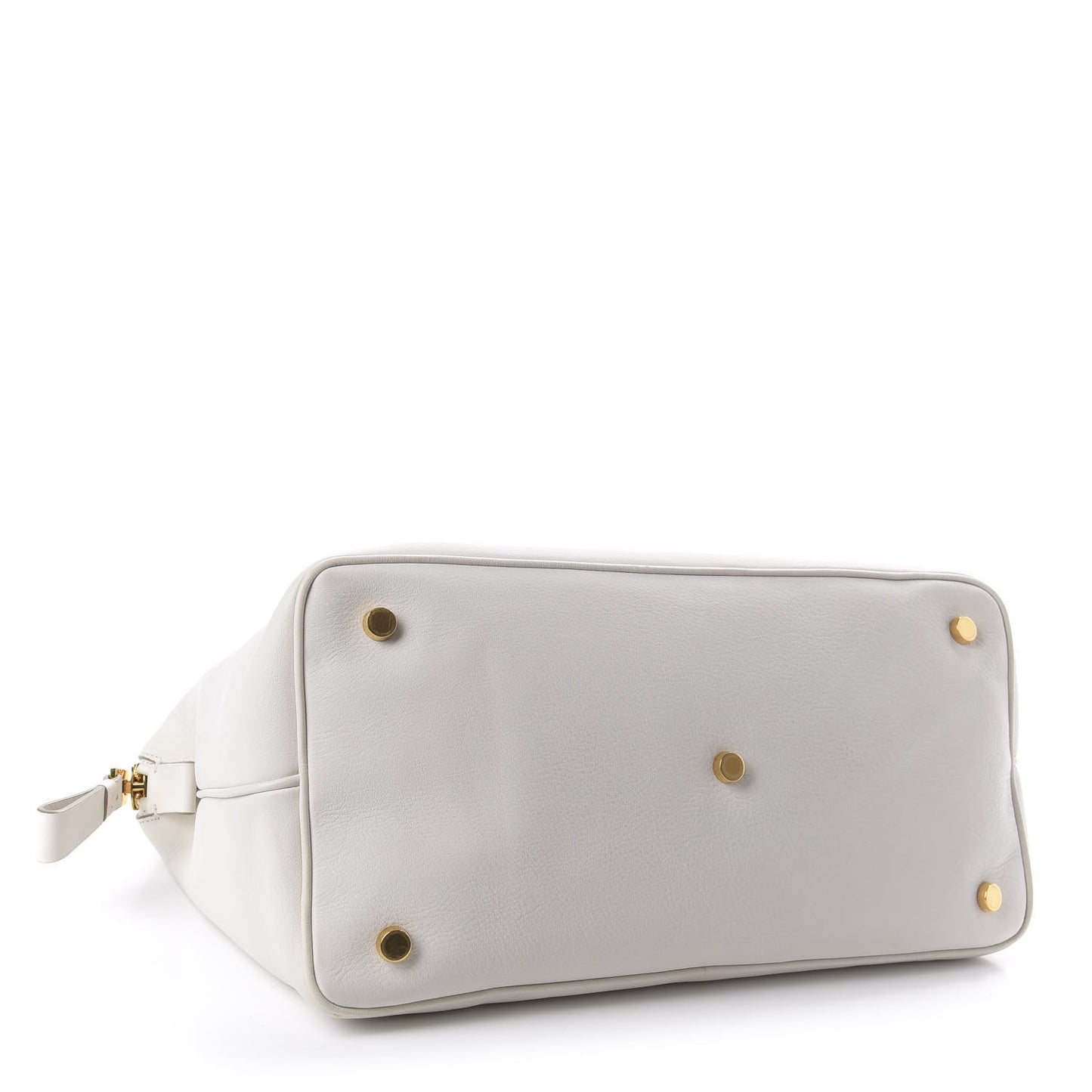 Goatskin Charlotte Satchel White