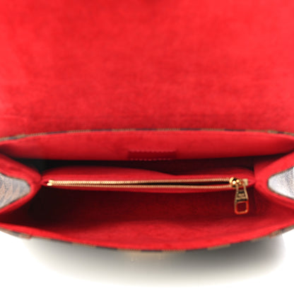 Louis Vuitton Damier Ebene Caissa Clutch Cherry 5 of 11