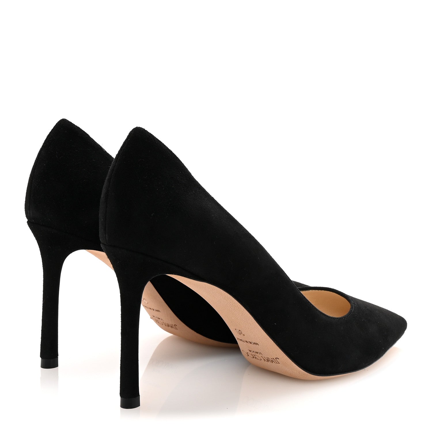 Jimmy Choo Suede Romy 85 Pumps 36 Black 5 of 9