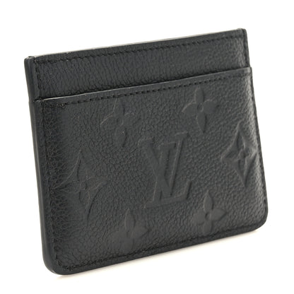 Louis Vuitton Empreinte Card Holder Black 3 of 6
