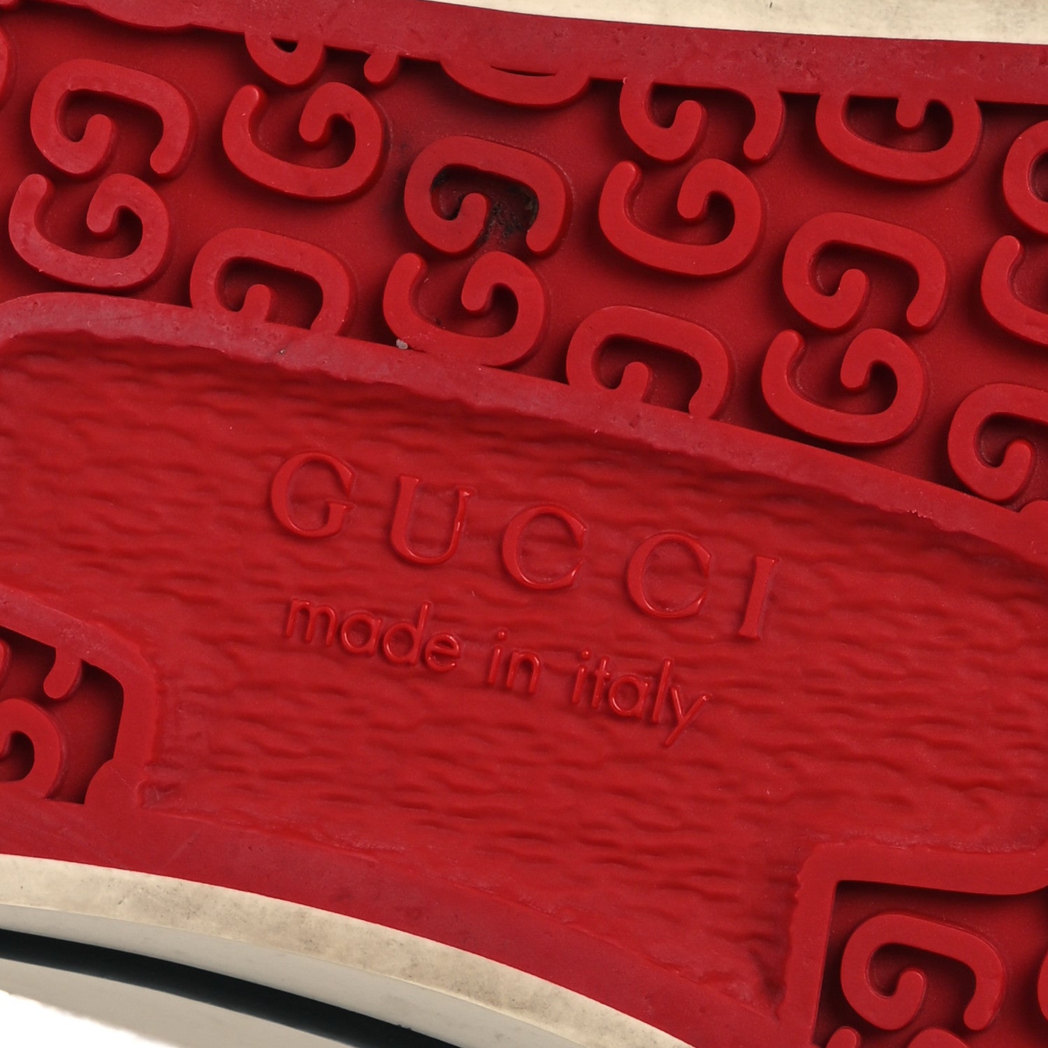 Gucci GG Monogram Web Womens 1977 Tennis Sneakers 36.5 Beige Ebony Mystic White 7 of 12