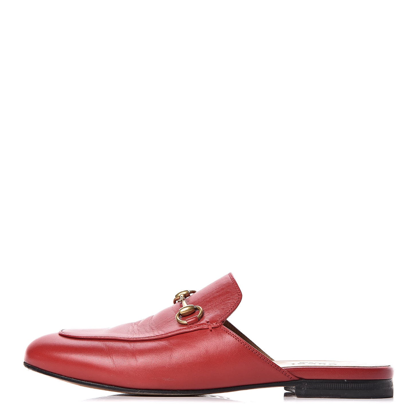 Malaga Kid Womens Princetown Slippers 37.5 Hibiscus Red