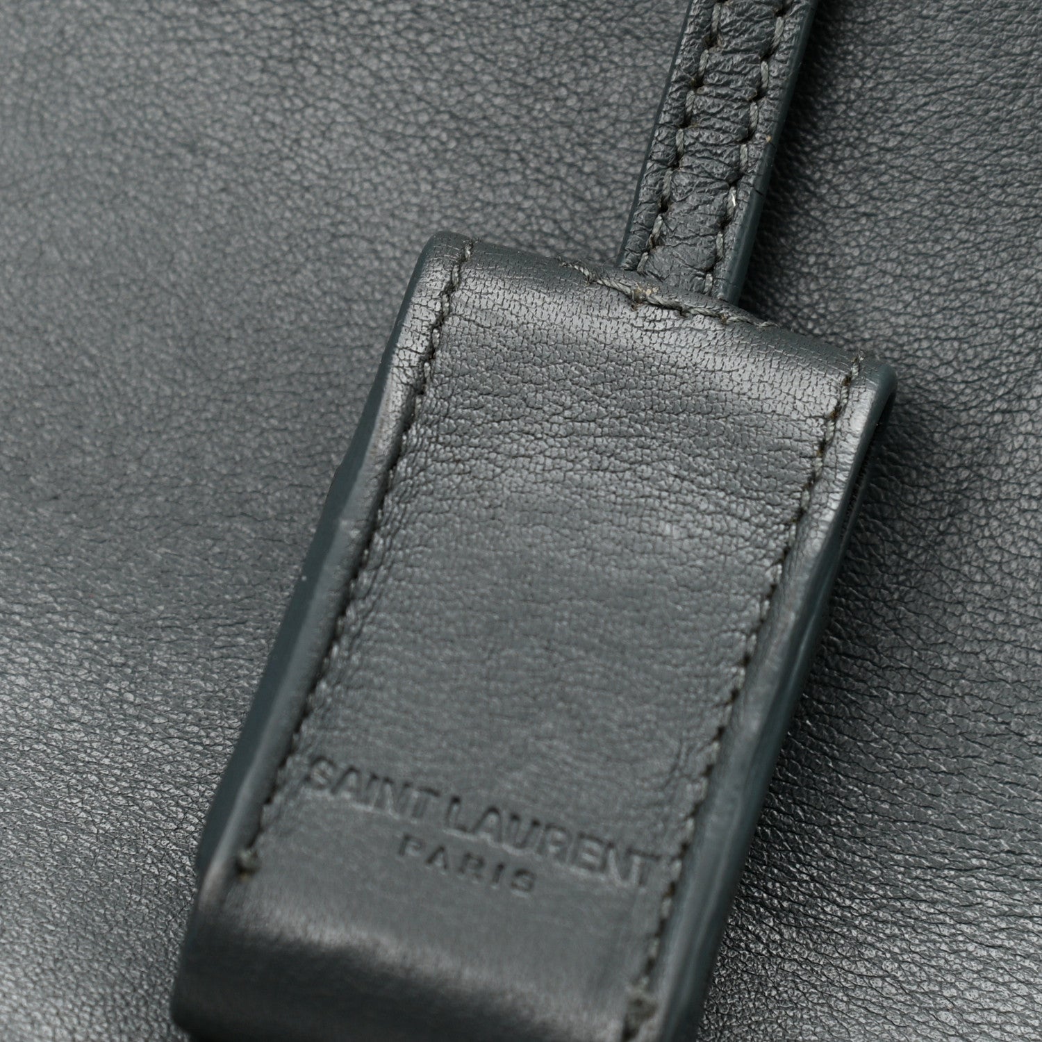 Saint Laurent Calfskin Small Classic Sac De Jour Petrol 10 of 12