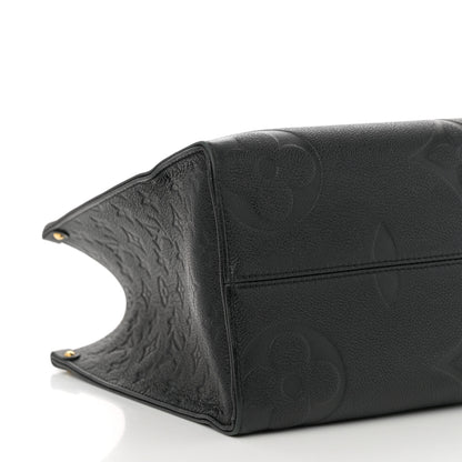 Louis Vuitton Empreinte Monogram Giant Onthego MM Black 8 of 13