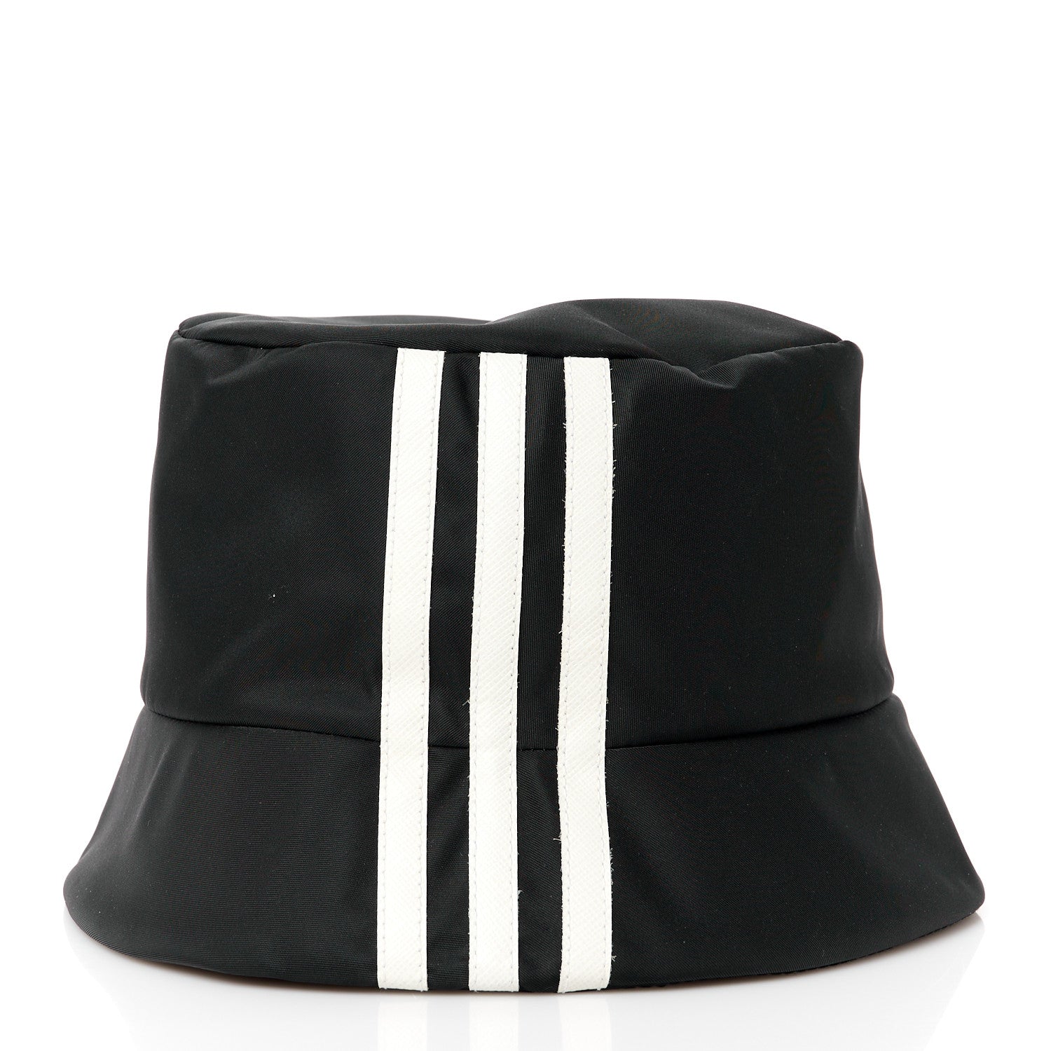 Prada X ADIDAS Re-Nylon Triangle Bucket Hat M Black 4 of 11