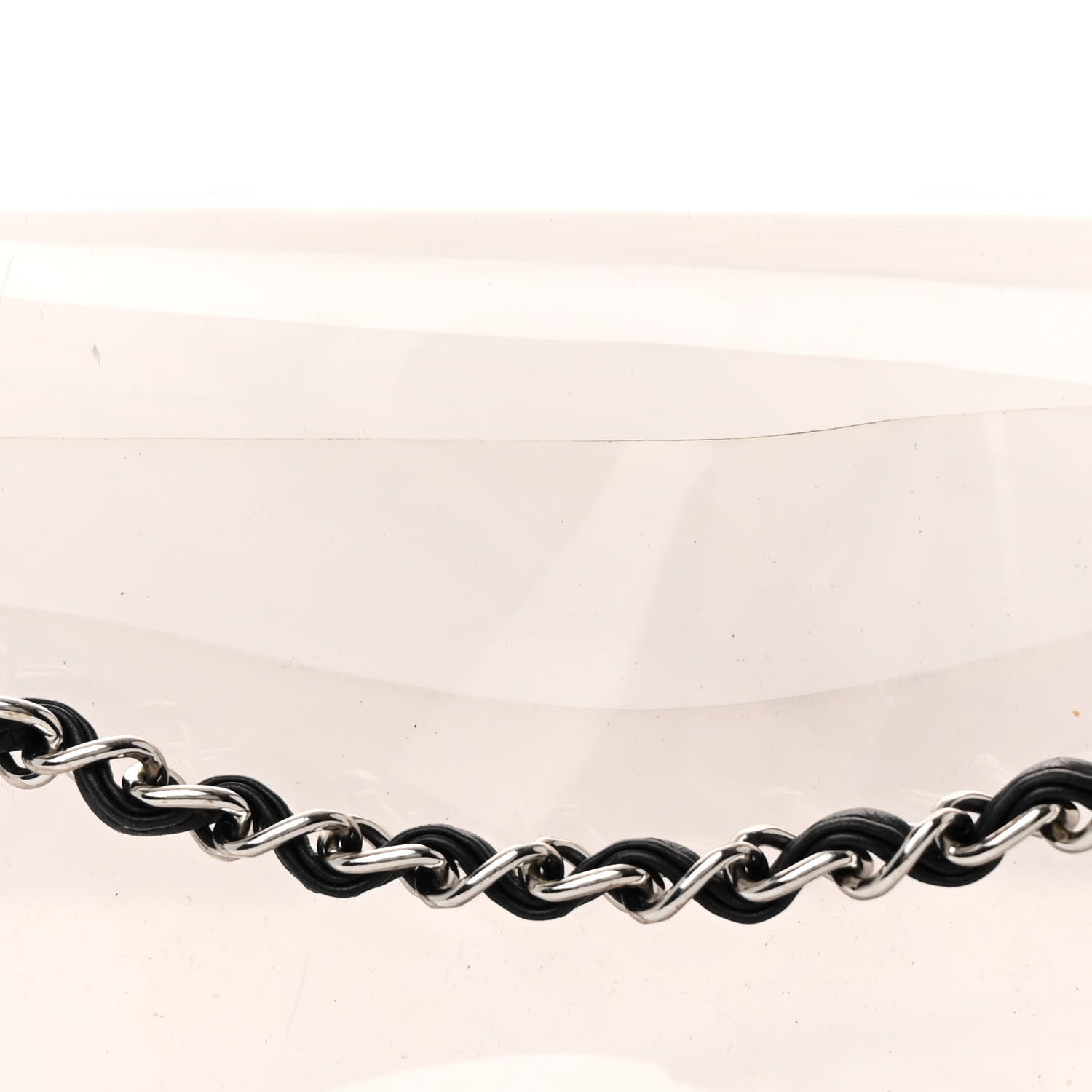 Chanel Lambskin Vinyl Large Naked Flap Black 8 of 12