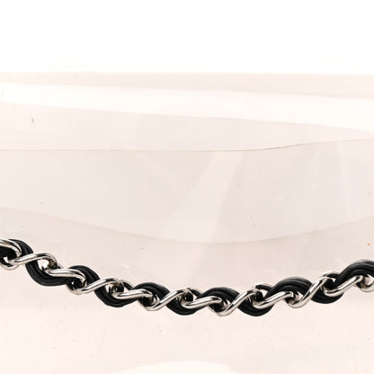 Chanel Lambskin Vinyl Large Naked Flap Black 8 of 12