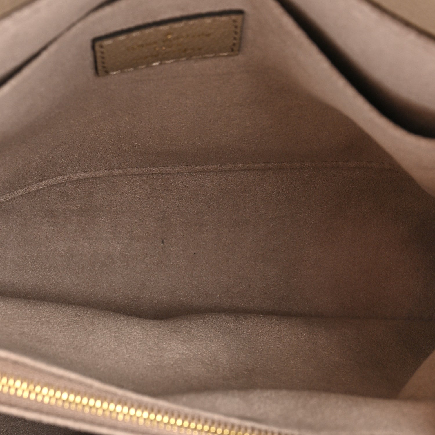 Louis Vuitton Empreinte Monogram Giant Madeleine MM Dove Grey Beige 6 of 15