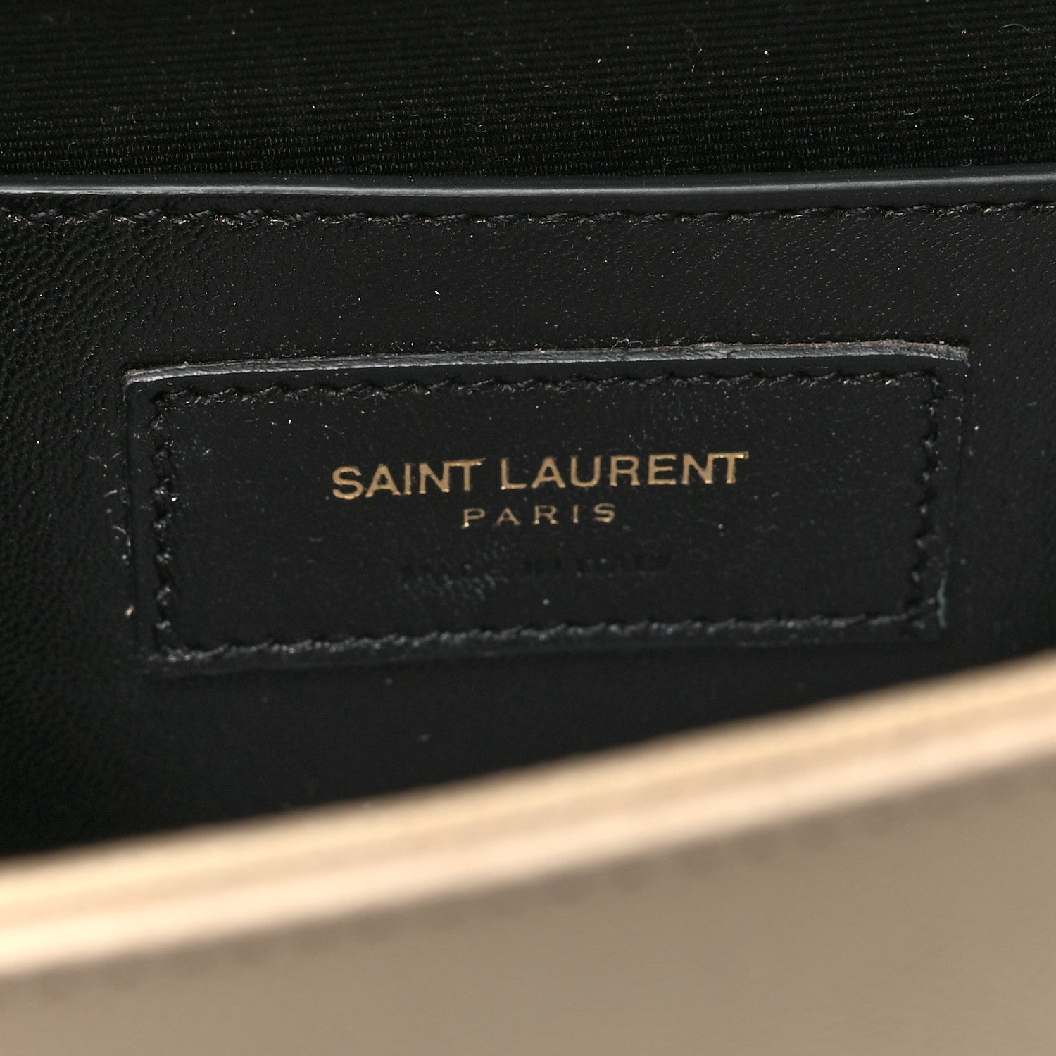 Saint Laurent Grain De Poudre Classic Monogram Cassandre Clutch Nude 6 of 12