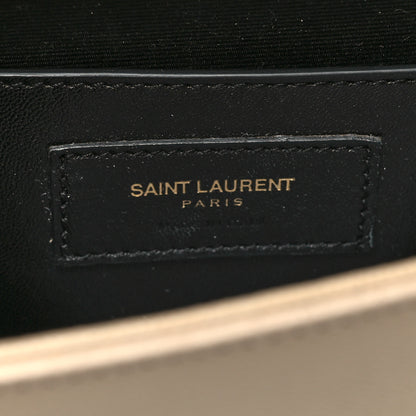 Saint Laurent Grain De Poudre Classic Monogram Cassandre Clutch Nude 6 of 12
