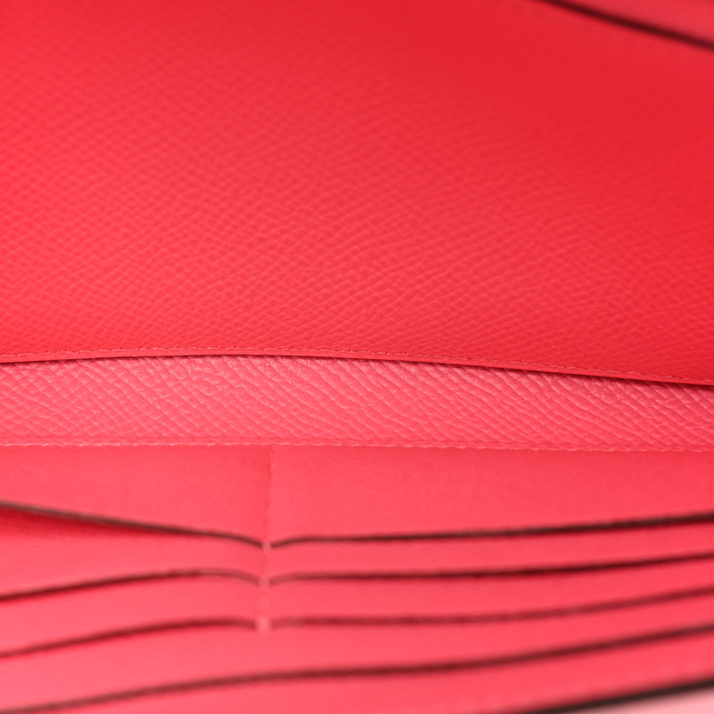 Epsom Kelly Longue Wallet Rose Azalee
