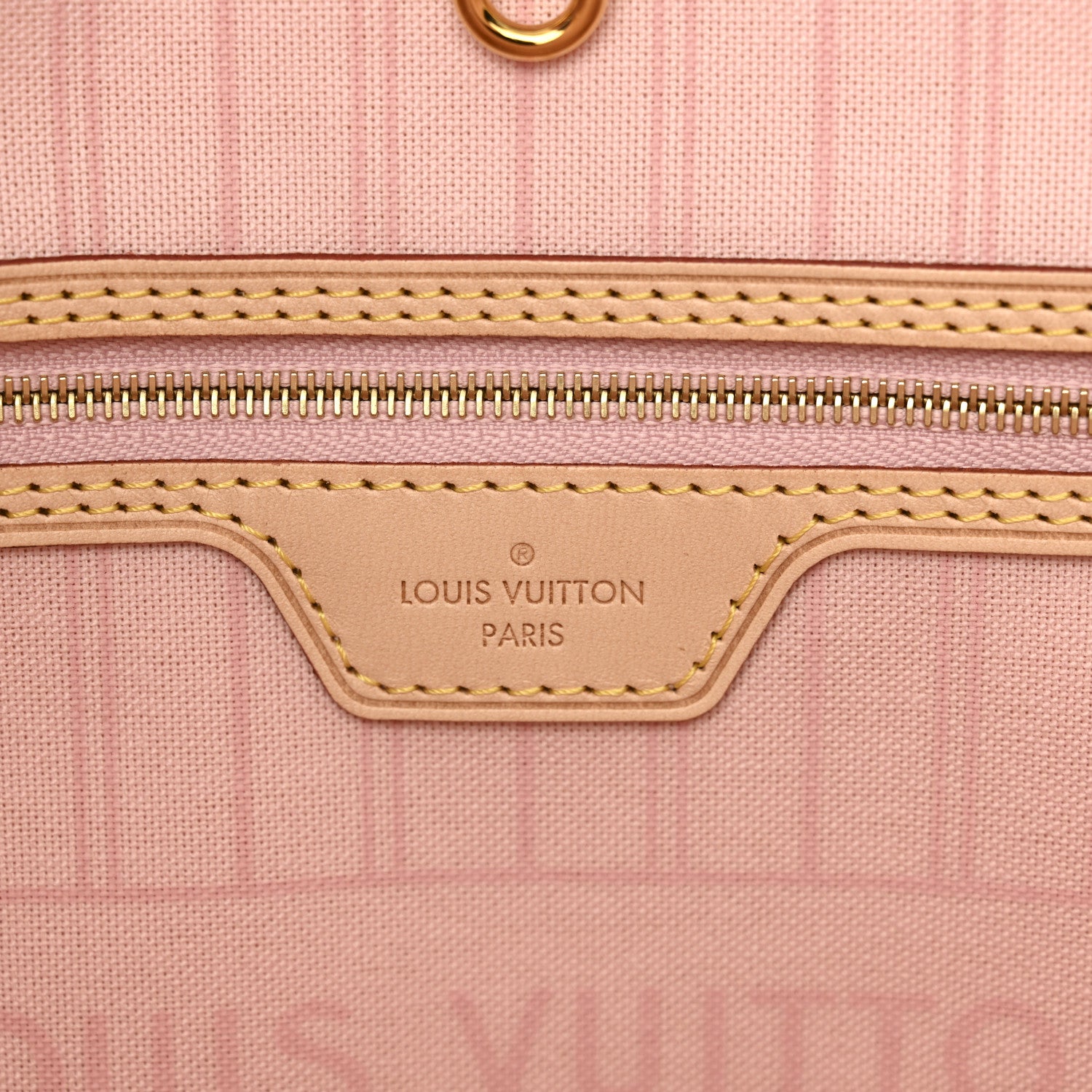 Louis Vuitton Damier Azur Neo Neverfull MM Rose Ballerine 7 of 11