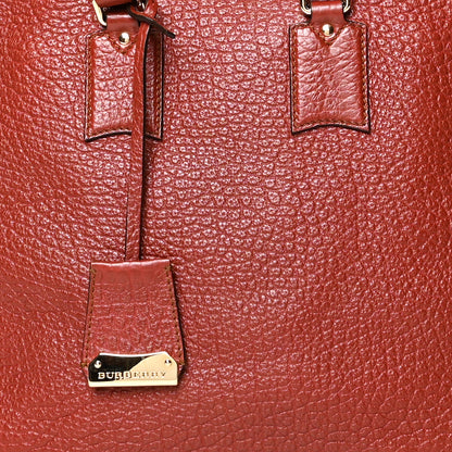 Burberry Heritage Grain Large Orchard Bowling Bag Red 8 of 10
