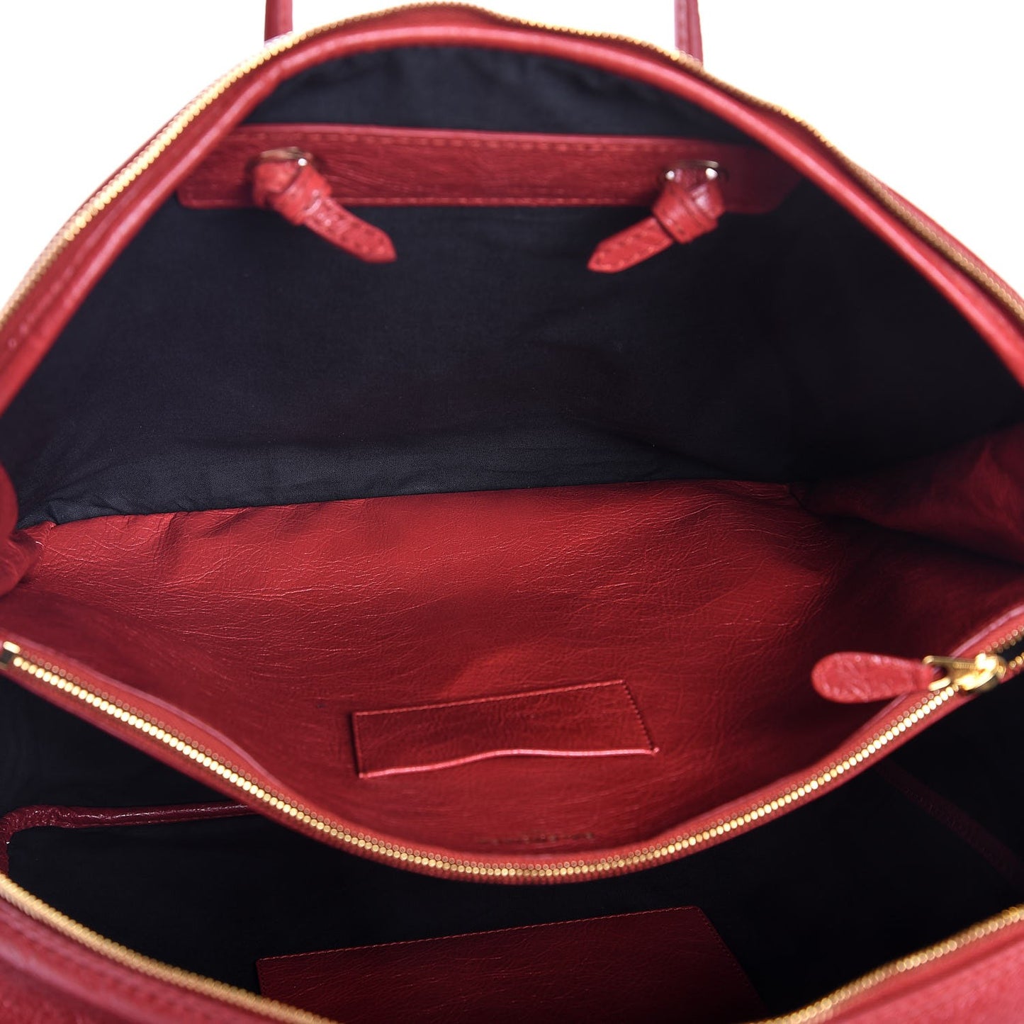Agneau Medium Blanket Square Tote Rouge Brique