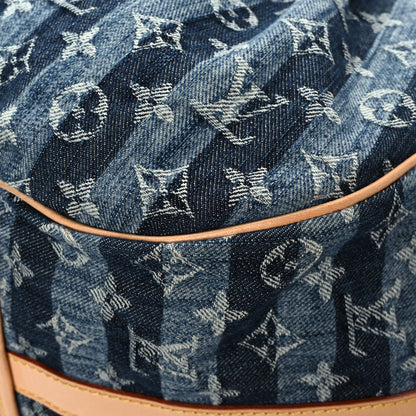 Louis Vuitton Denim Raye Cabas GM 11 of 11