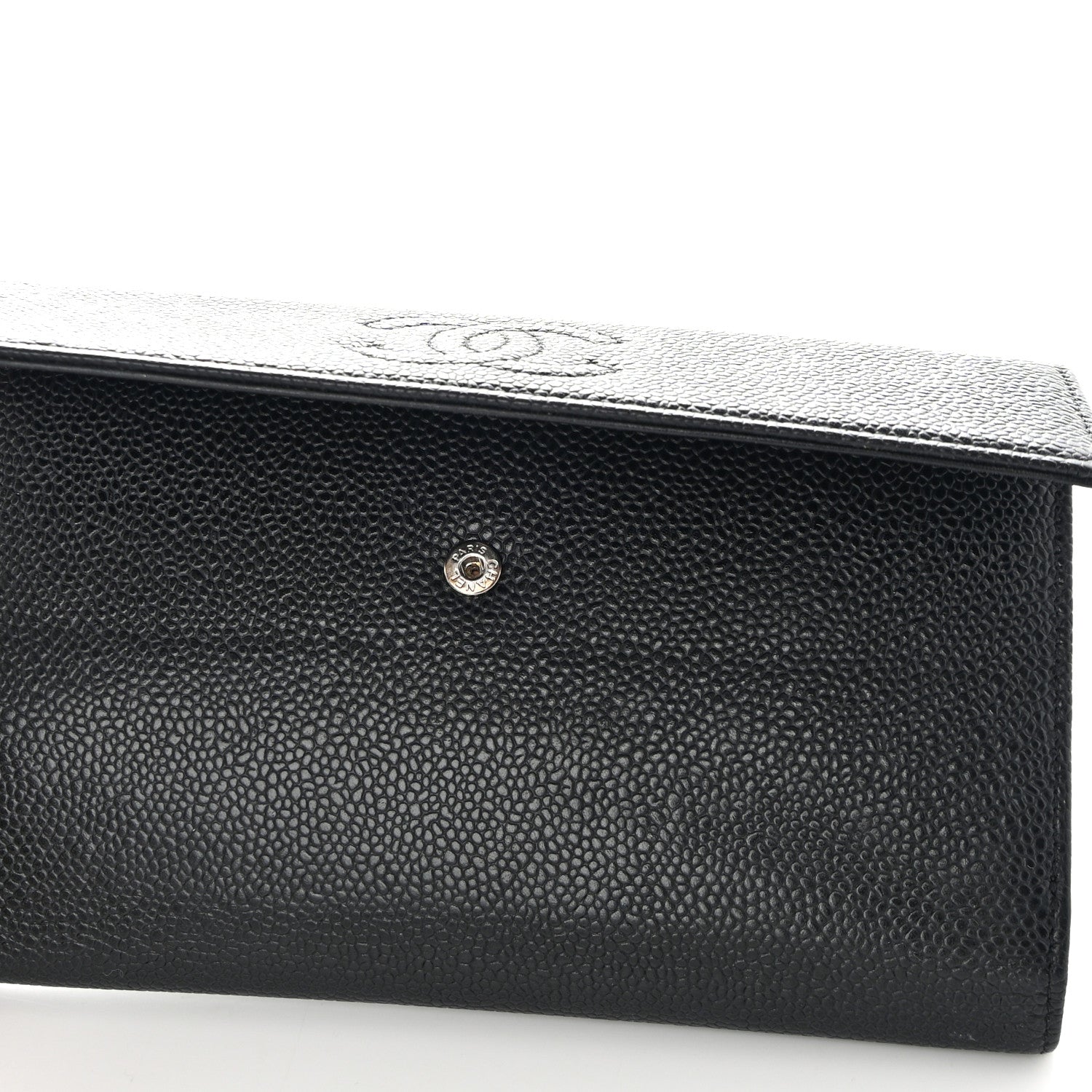 Chanel Caviar Timeless CC French Long Wallet Black 16 of 19