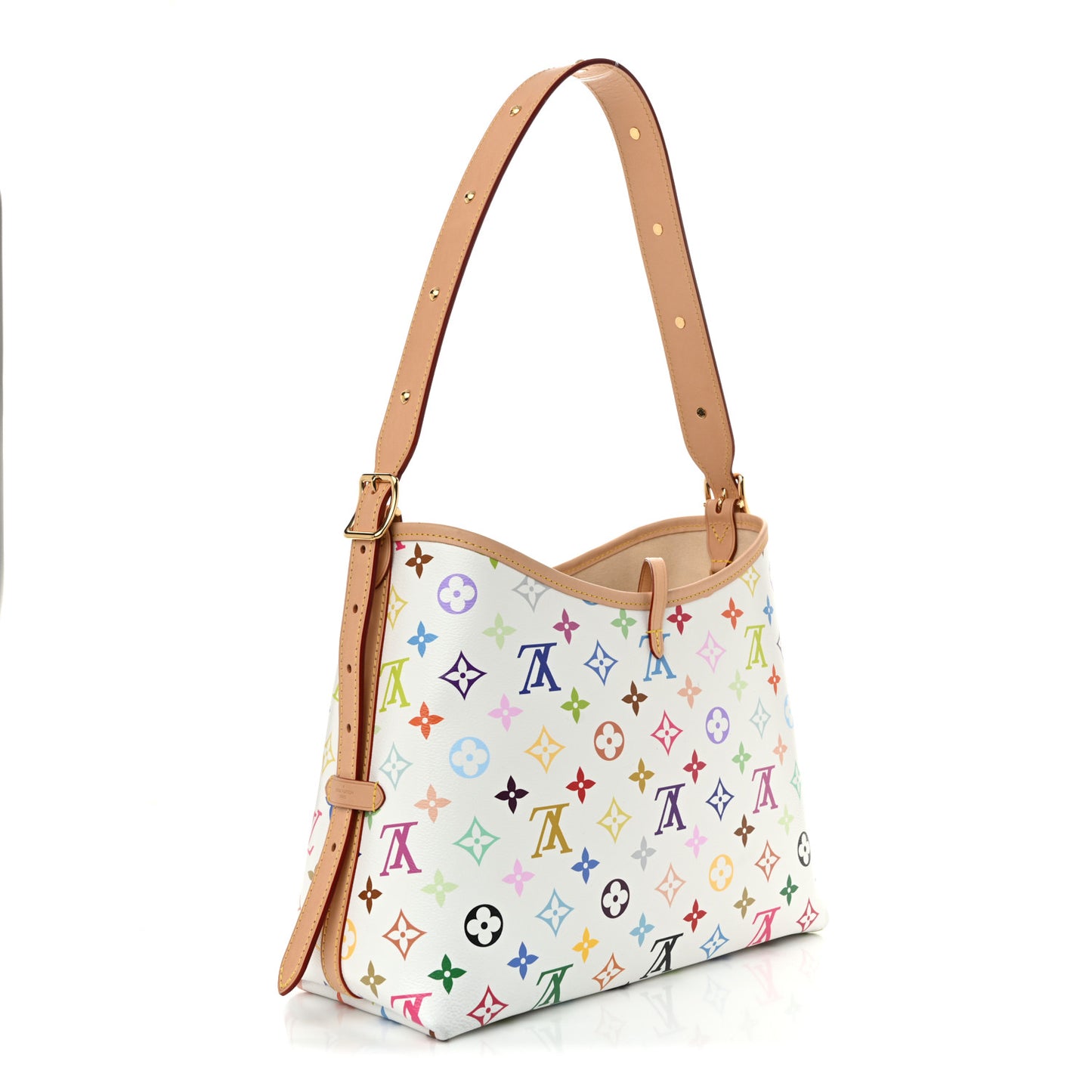 LV X TM Monogram Multicolor CarryAll PM White