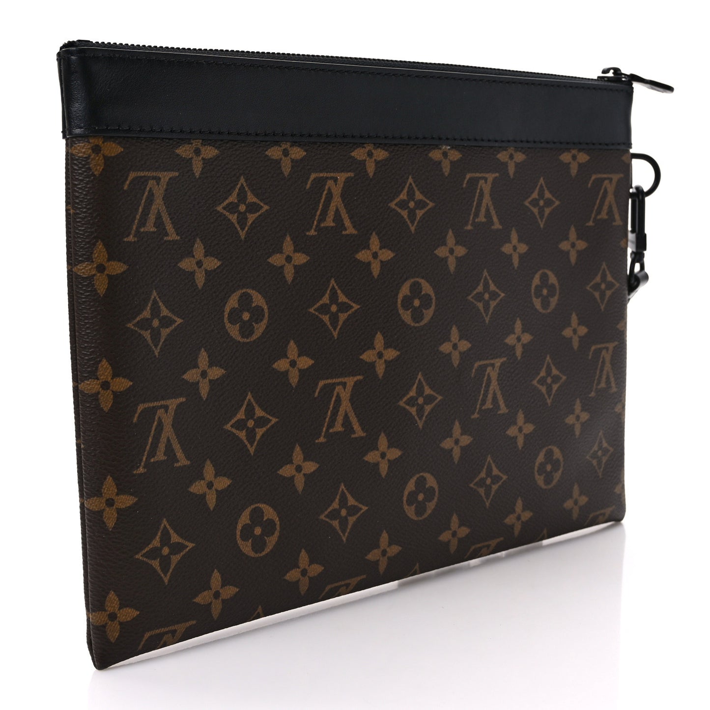 Monogram Macassar Pochette To-Go Black