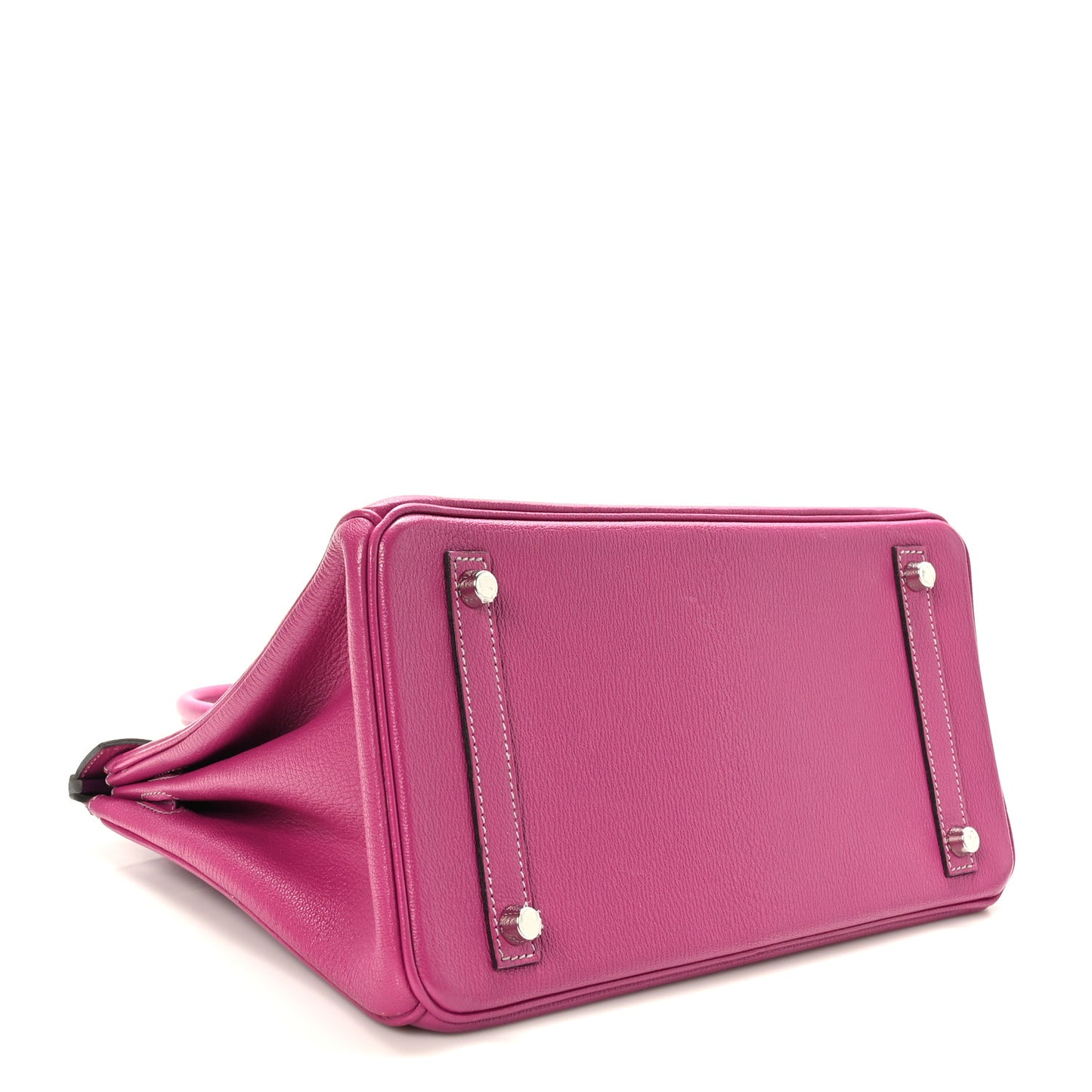 Chevre de Coromandel Horseshoe Birkin 30 Rose Pourpre Anemone