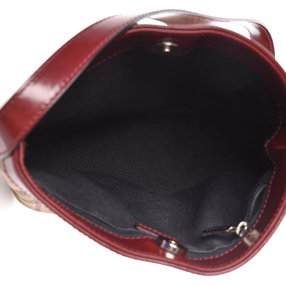Burberry Haymarket Check Shoulder Bag Red 5 of 11