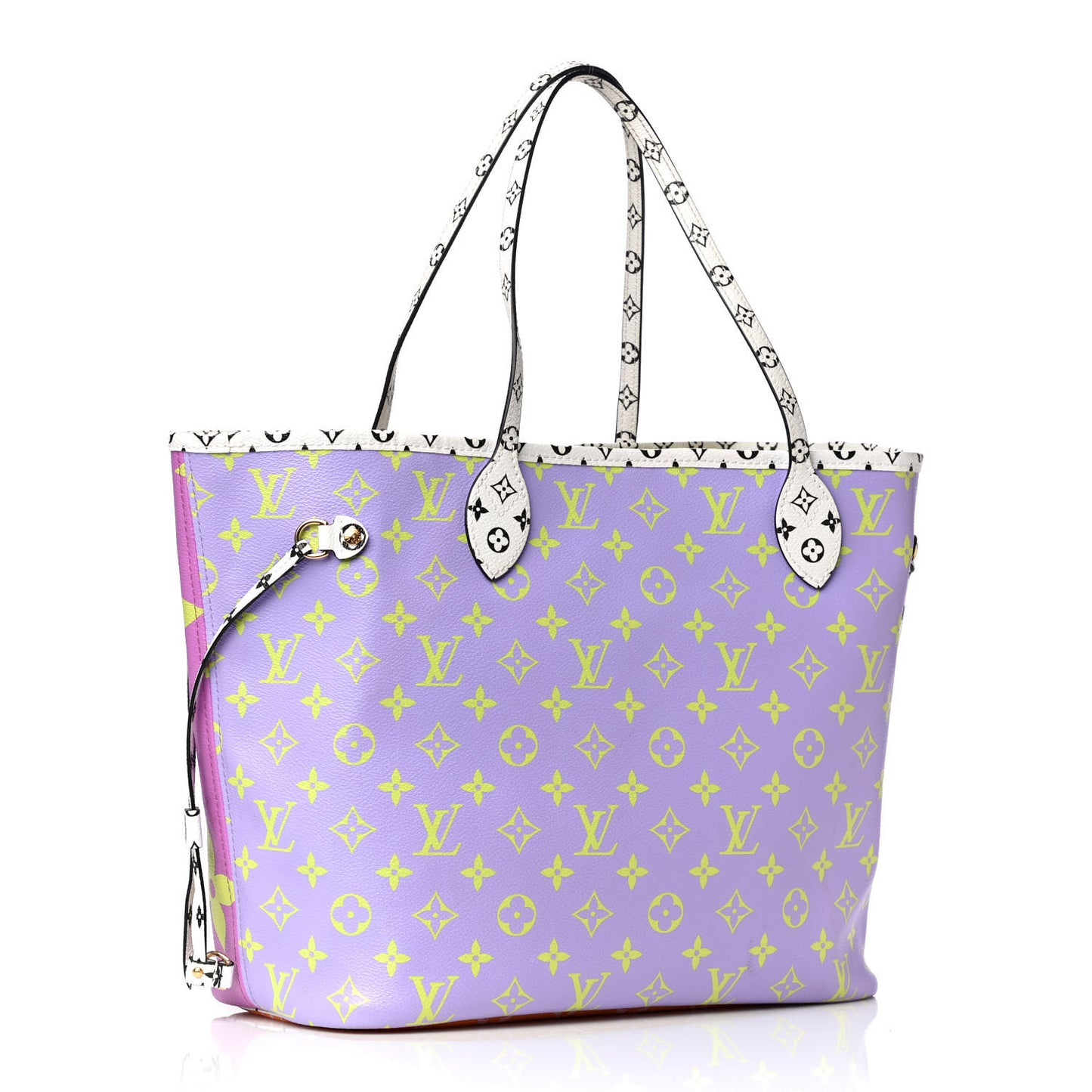 Monogram Giant Neverfull MM Pink Lilac