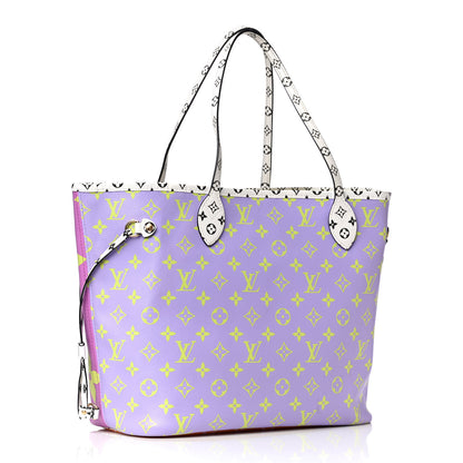 Louis Vuitton Monogram Giant Neverfull MM Pink Lilac 4 of 14