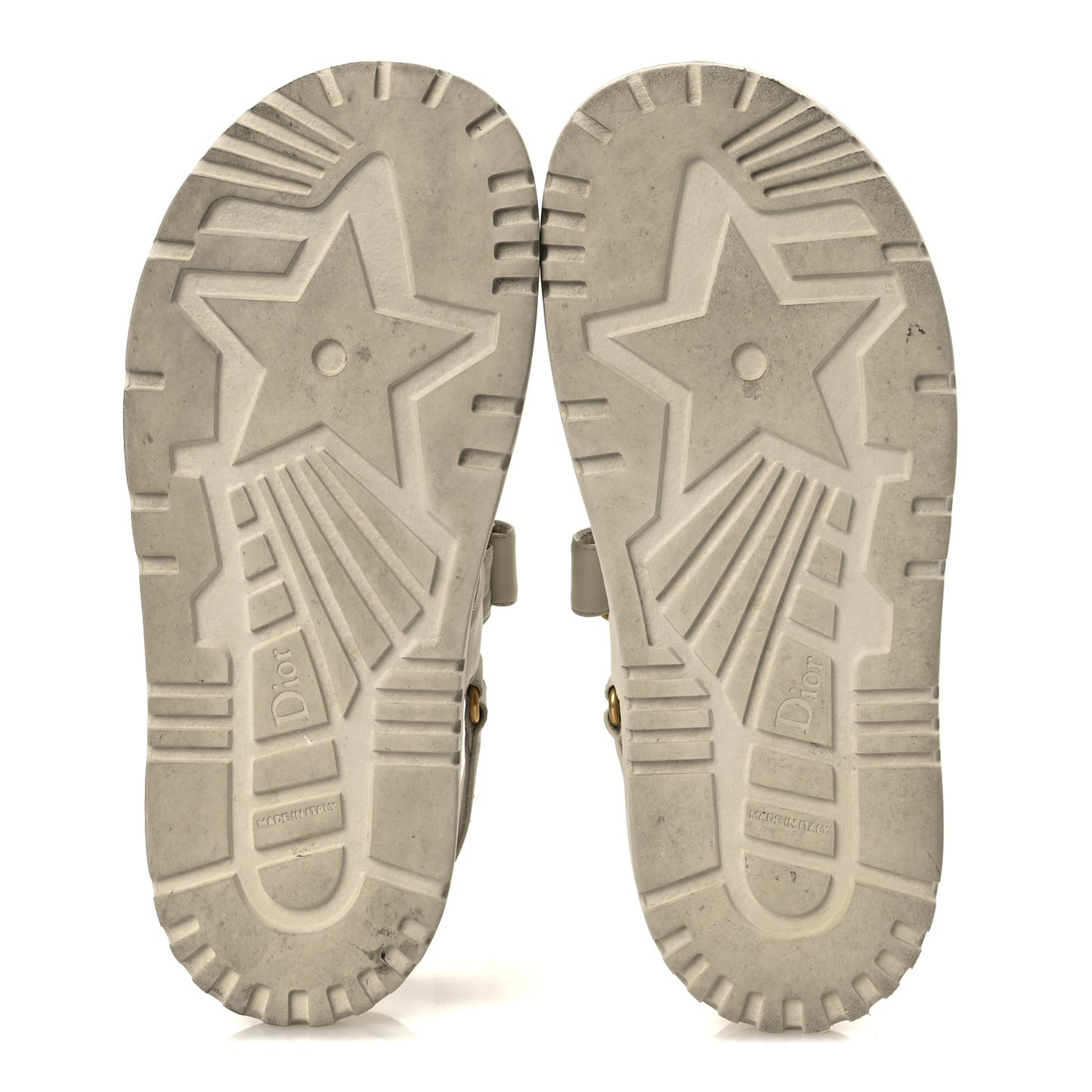 Lambskin Dioract 10mm Slide Sandals 40 Off White