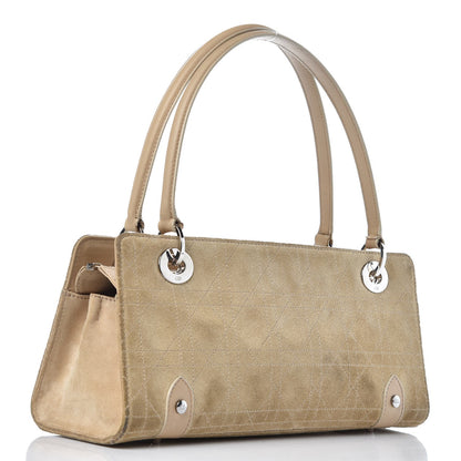 Christian Dior Suede Cannage Stitched East West Lady Dior Beige 3 of 25
