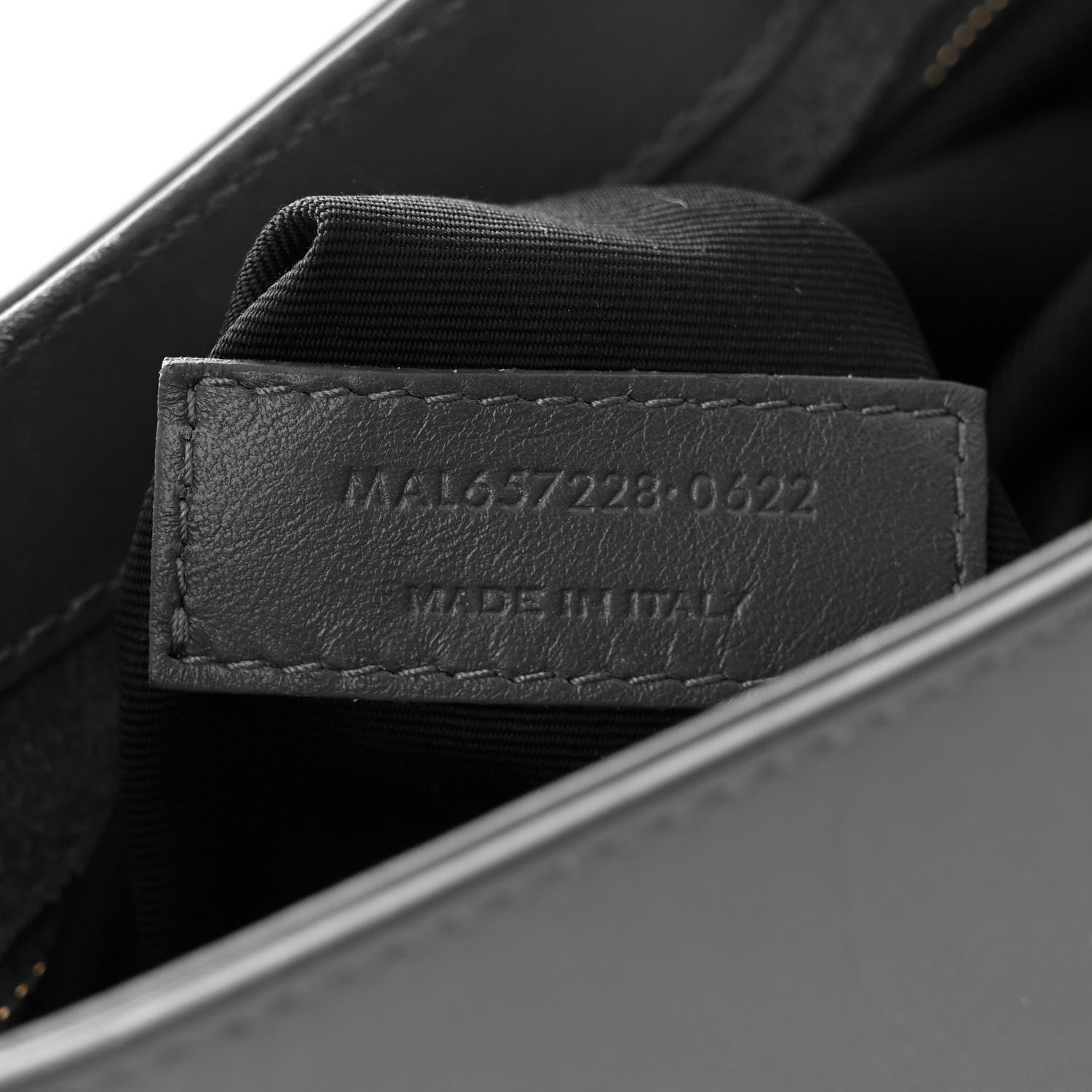 Saint Laurent Smooth Calfskin Le 5 A 7 Hobo Storm 7 of 15